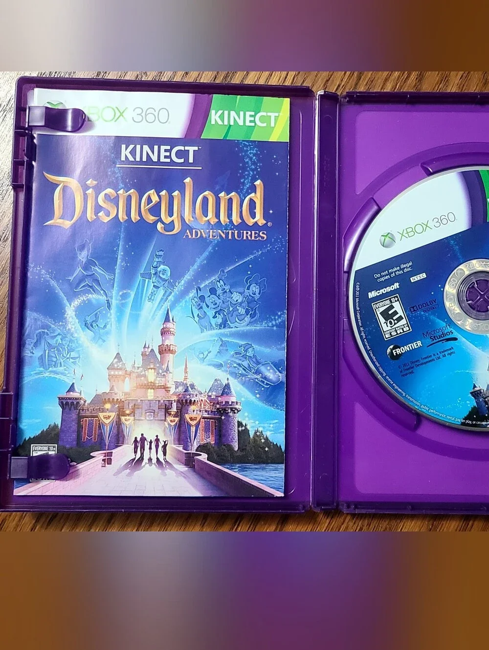 Xbox 360 Disneyland Adventures (Kinect)